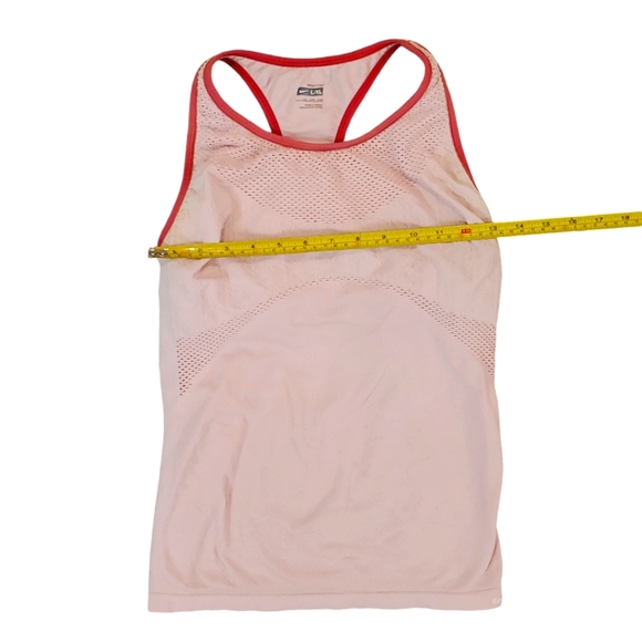 Nike Women's Blush‎ Pink Workout Tank Built-in Sports Bra Large/XL - Picture 3 of 7